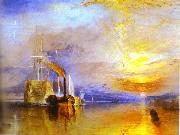 J.M.W. Turner Fighting Temeraire Tugged to Her Last Berth to Be Broken up China oil painting reproduction